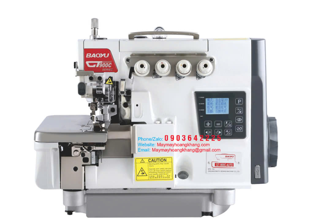 Máy vắt sổ 5 chỉ điện tử Baoyu GT-900CA-5