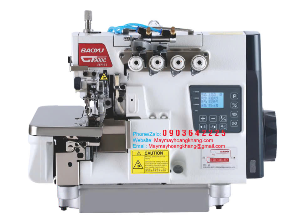 Máy vắt sổ giấu mối chỉ Ba yu GT-900C-4KSC