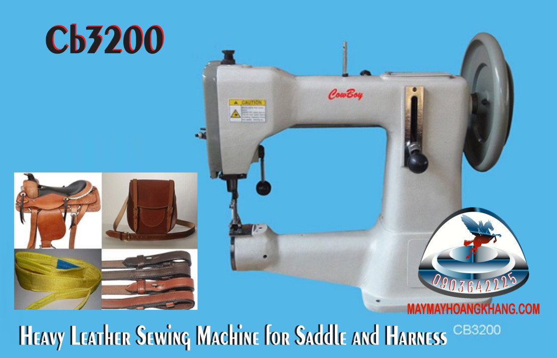 COWBOY CB3200  Máy may da nặng dành cho yên và dây nịt