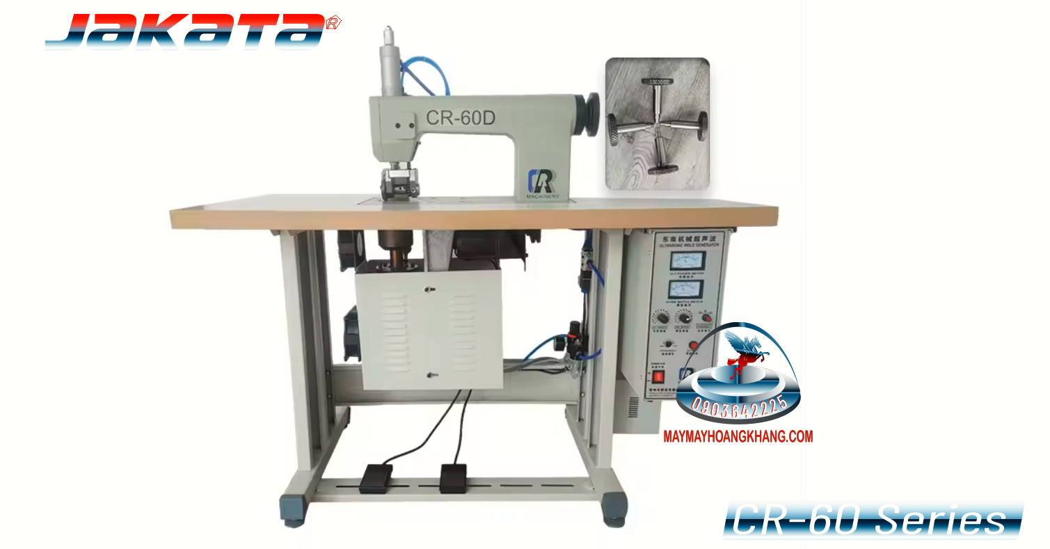 JAKATA CR-60D Máy cán ren, máy may siêu âm
