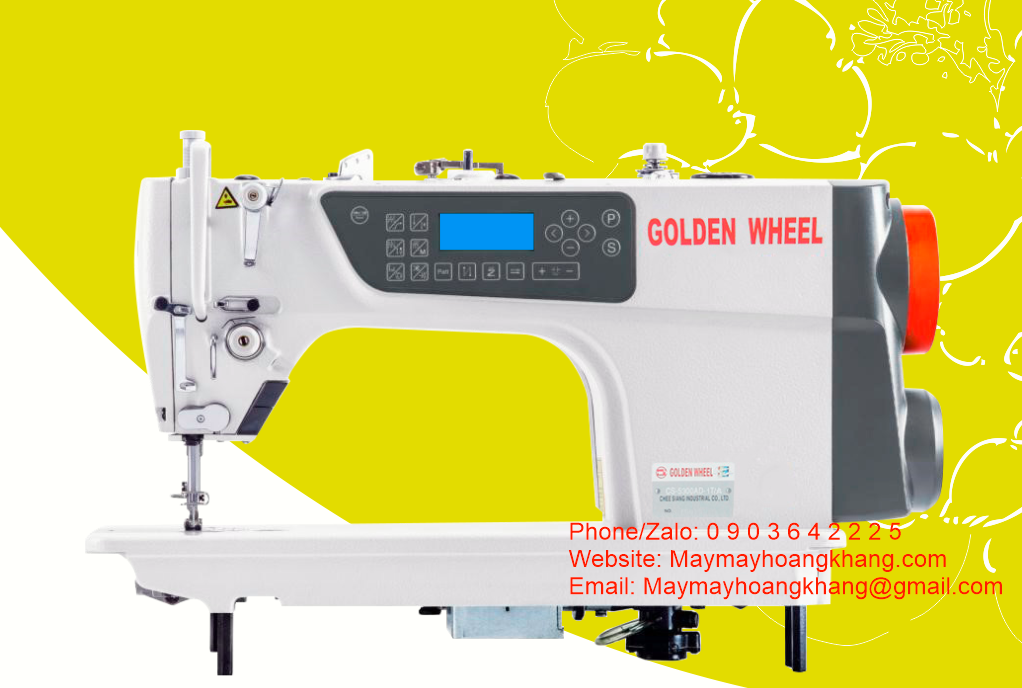 GOLDEN WHEEL CSK-5300AD-BFT/1S Máy may 1 kim điện tử hàng dày và mỏng CS-5300AD Series