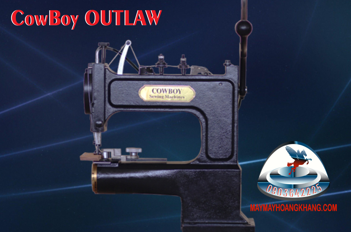 CowBoy OUTLAW Máy may da cầm tay- Hand operated leather sewing machine