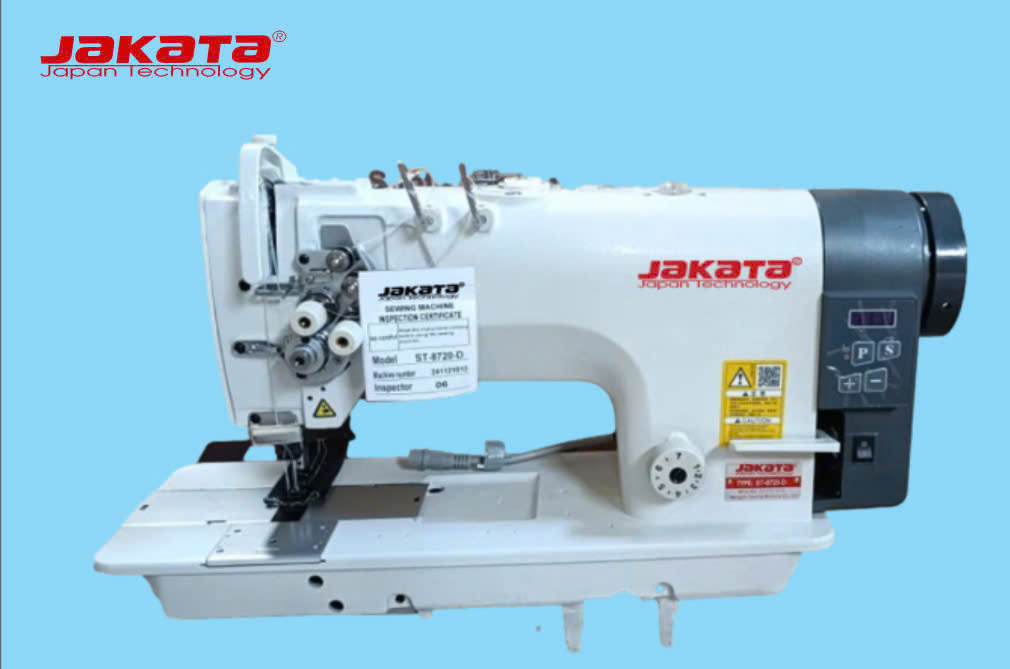 JAKATA JKT-8720D-5 Máy may 2 kim di động ổ lớn motor liền trục