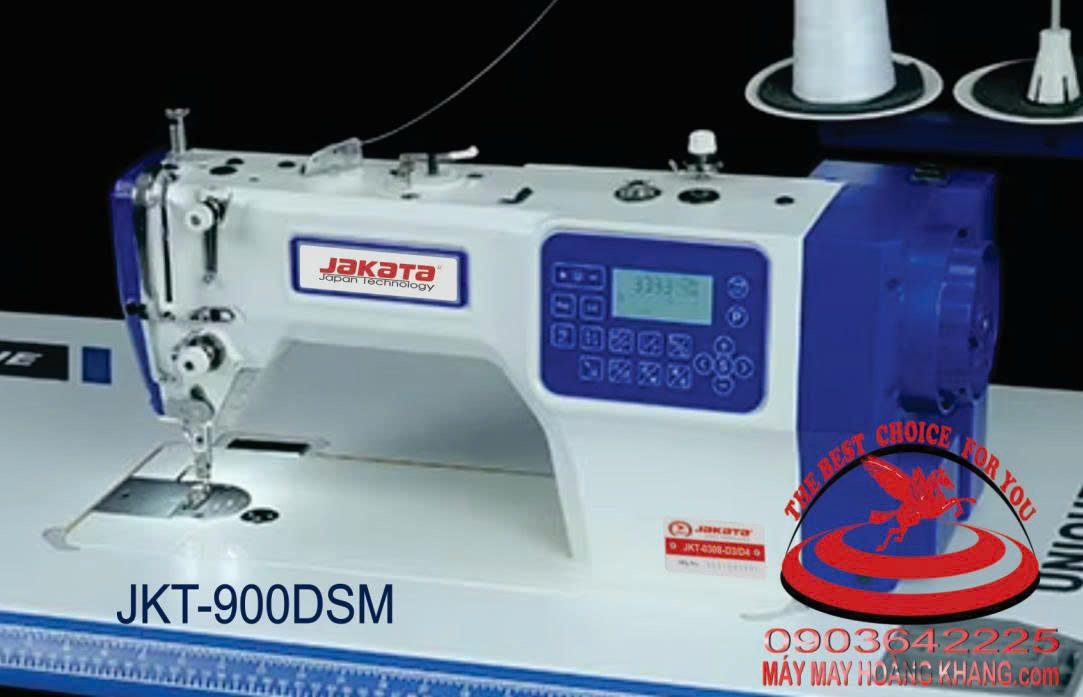 Máy may 1 kim điện tử dầu kín Jakata JKT-900DMS