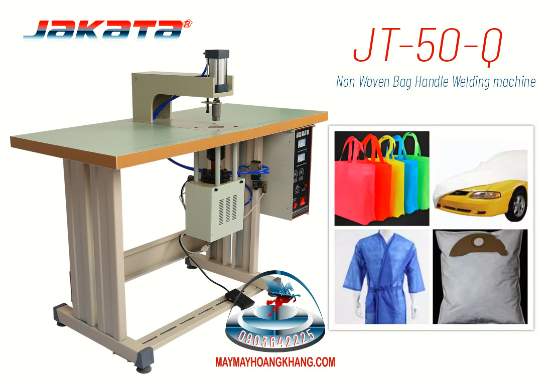 JAKATA JT-50-Q - Máy dập quai túi bằng sóng siêu âm