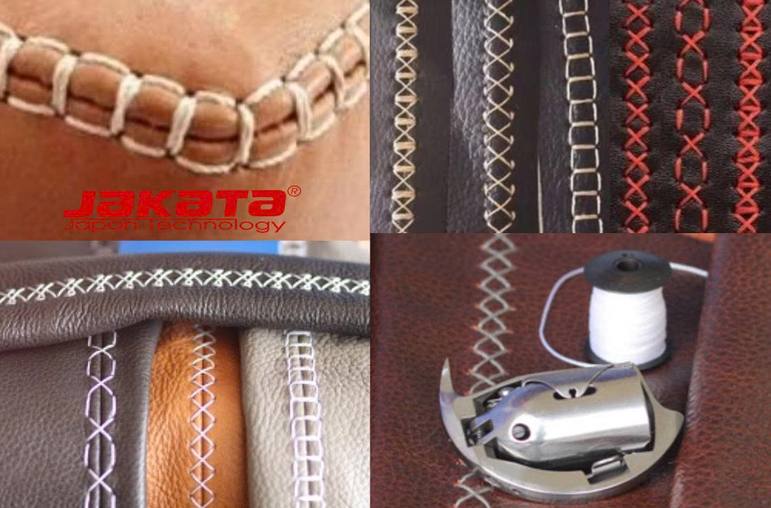Máy may trang trí da cao cấp 32 kiểu (đế trụ - siêu dày)