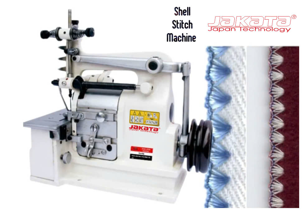 JAKATA JKT-FX38S Máy vắt sổ trang trí vỏ sò