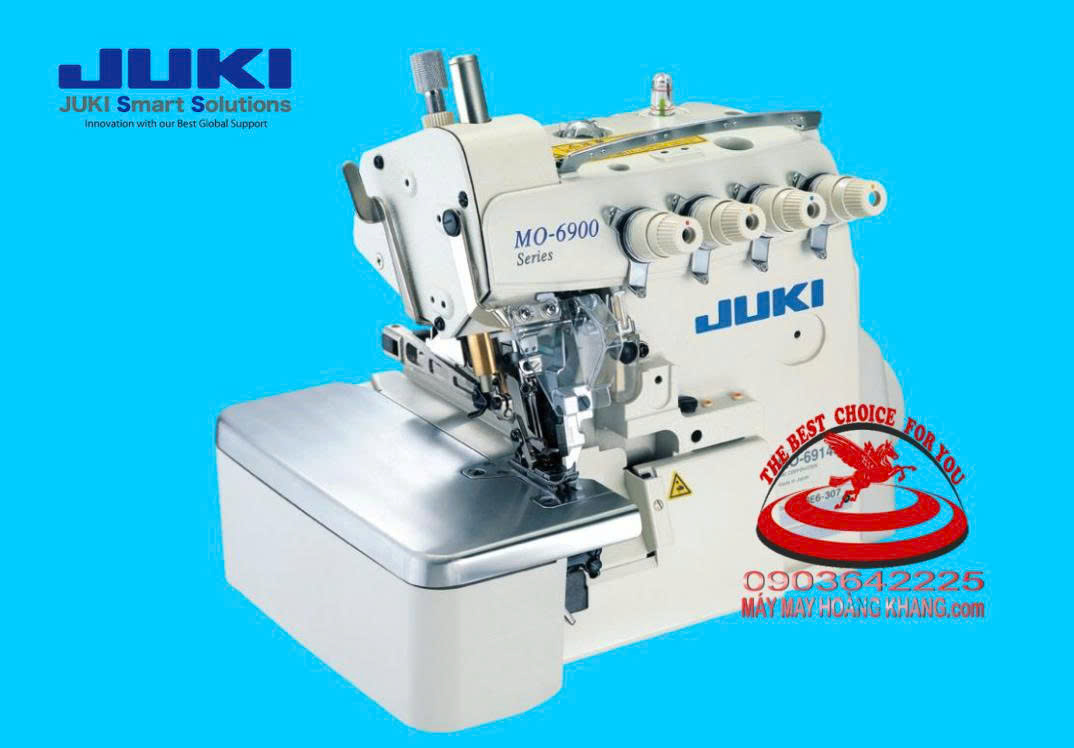 Máy vắt sổ 1 kim 3 chỉ Juki MO-6904C-0D6-307