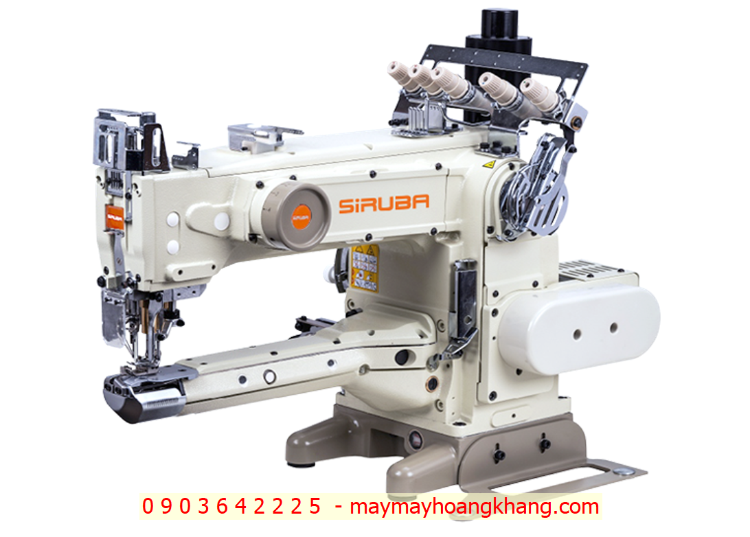 Máy viền đầu heo dài cắt chỉ điện Siruba VTS1500L/ETS