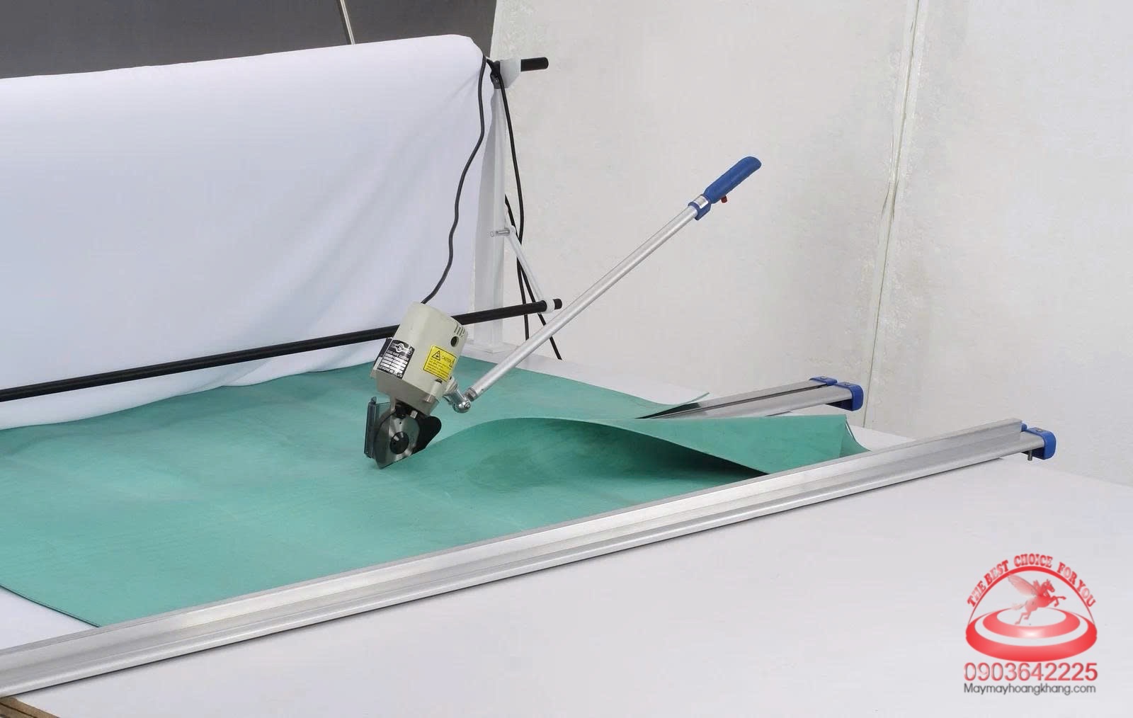 Máy cắt đầu bàn vật liệu dày tay cầm dài Sulee ST-288