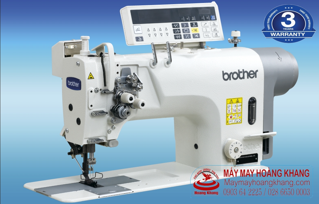 Máy may 2 kim điện tử ổ lớn BROTHER T-8722C 