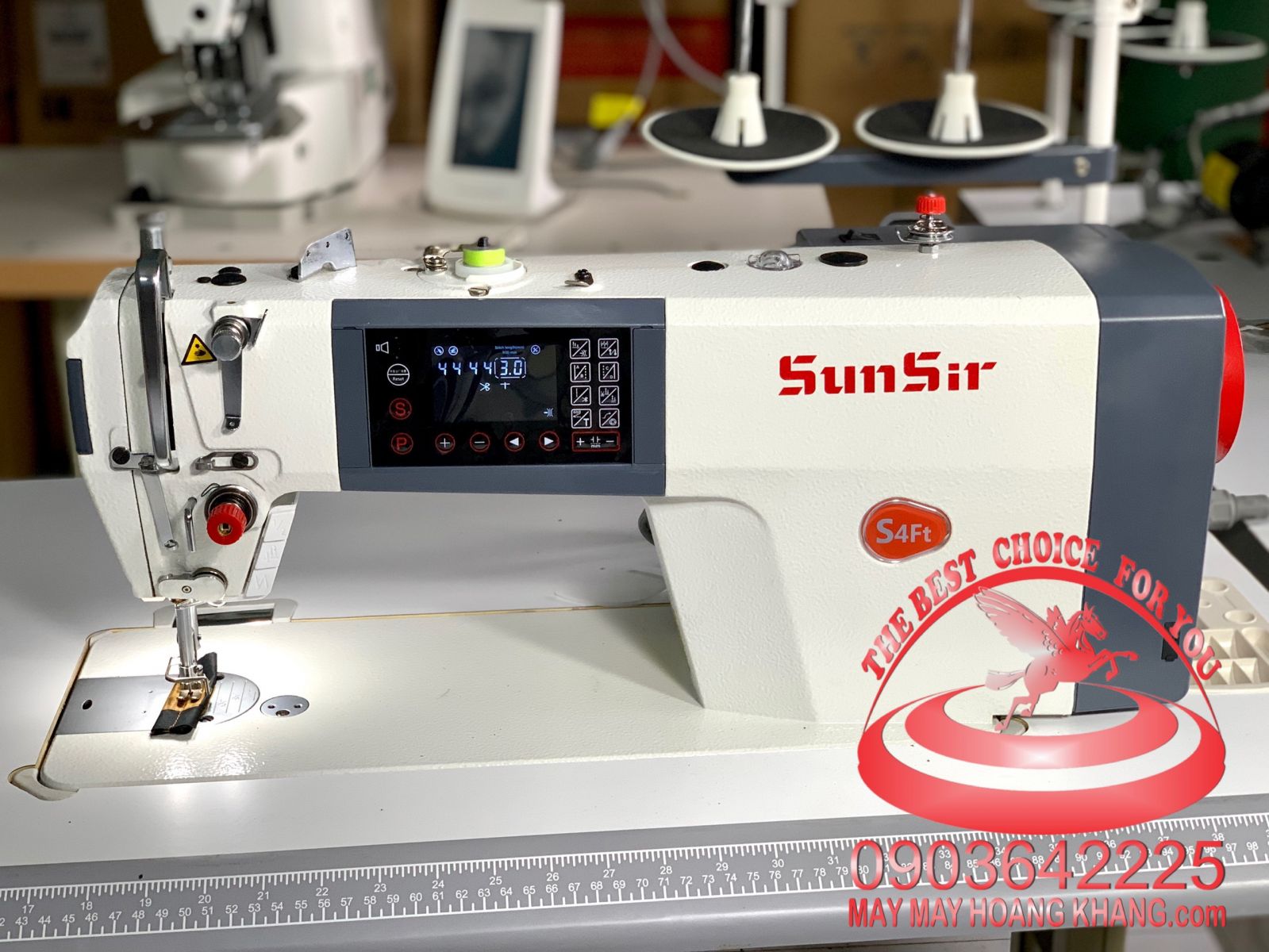 Máy may 1 kim điện tử thông minh SUNSIR S4Ft-M-4C-I