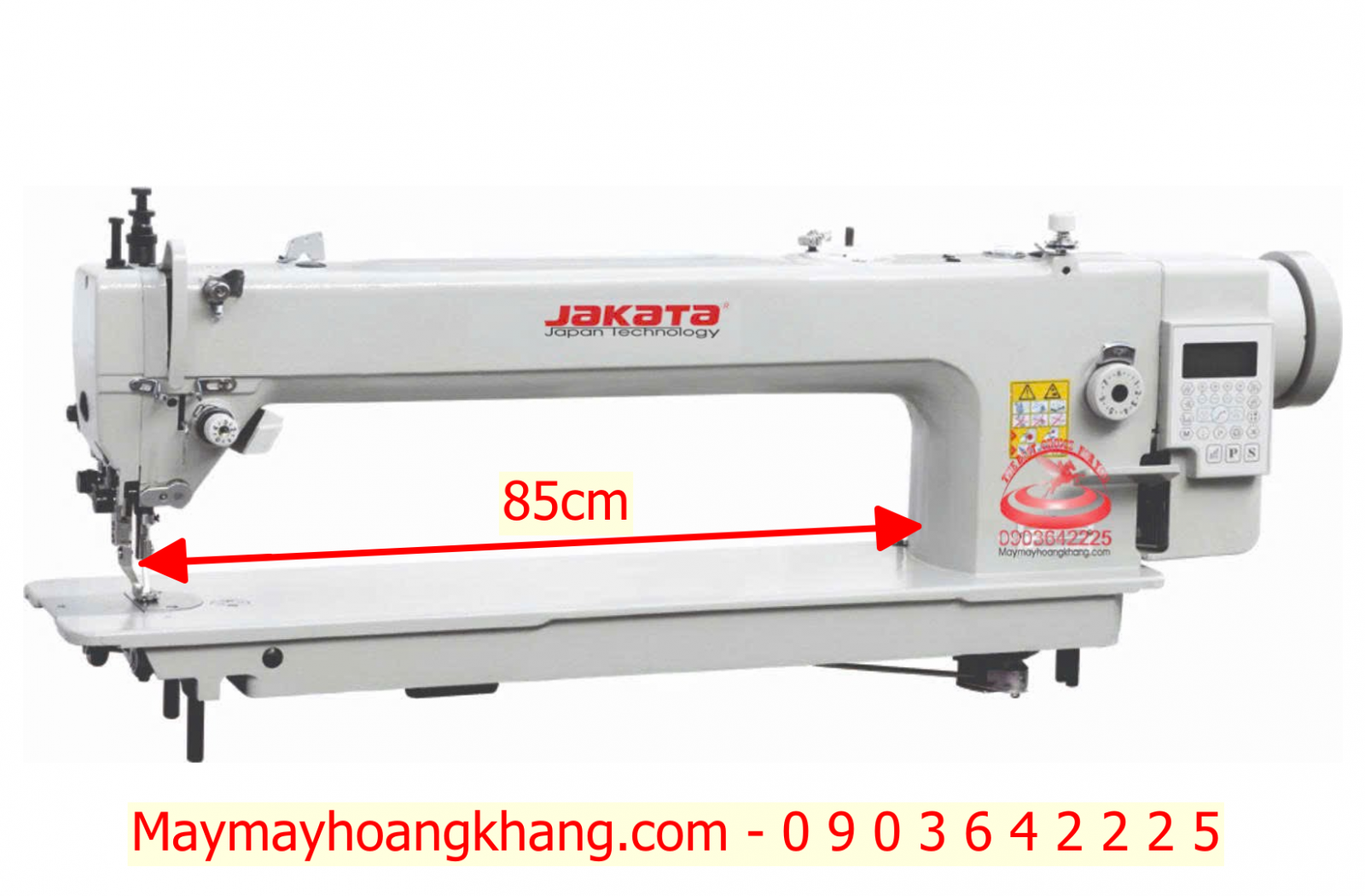 MÁY MAY 1 KIM ĐIỆN TỬ THỚT DÀI 85CM JAKATA JKT-0303A-D4-L85