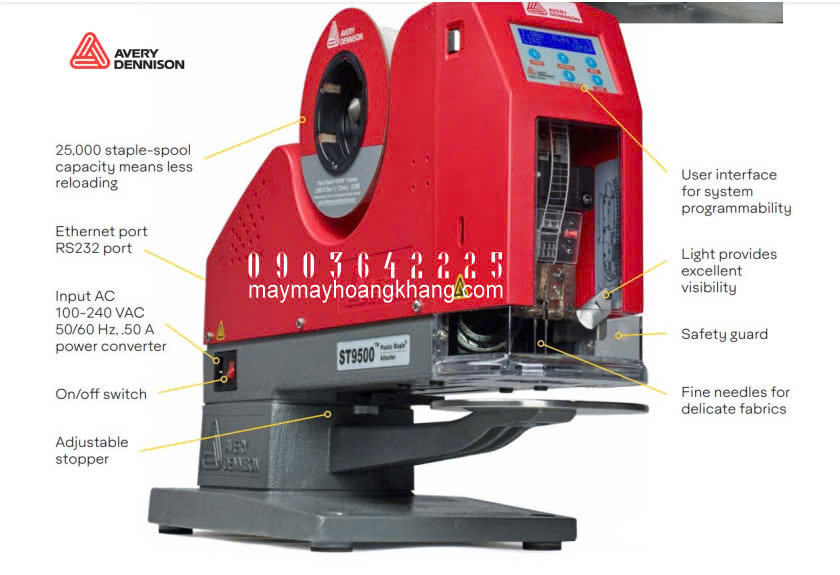 Máy bắn ghim nhãn mác/ thẻ bài DENNISON ST-9500