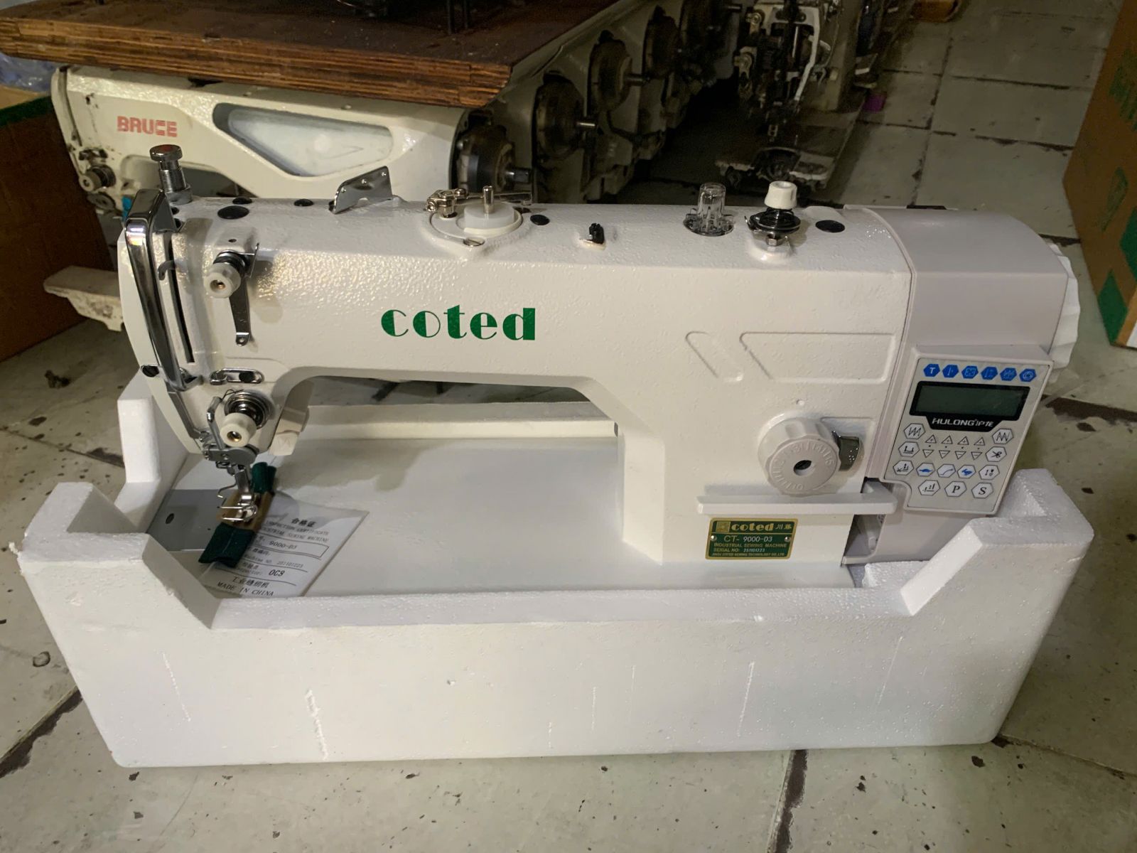 COTED DL-9900-D3/D4  Máy may 1 kim điện tử Coted