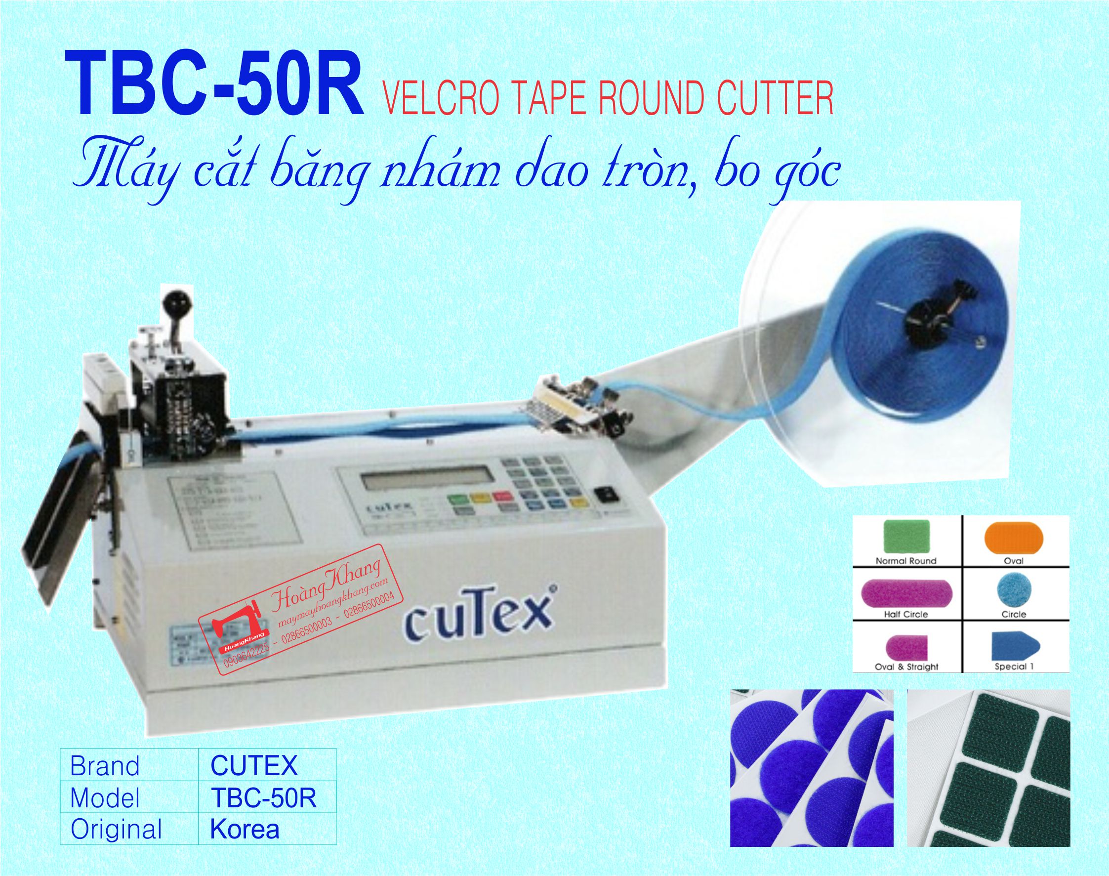 Máy cắt băng nhám bo góc CUTEX TBC-50R, máy cắt băng gai bo góc CUTEX TBC-50R | maymayhoangkhang.com | 0903642225