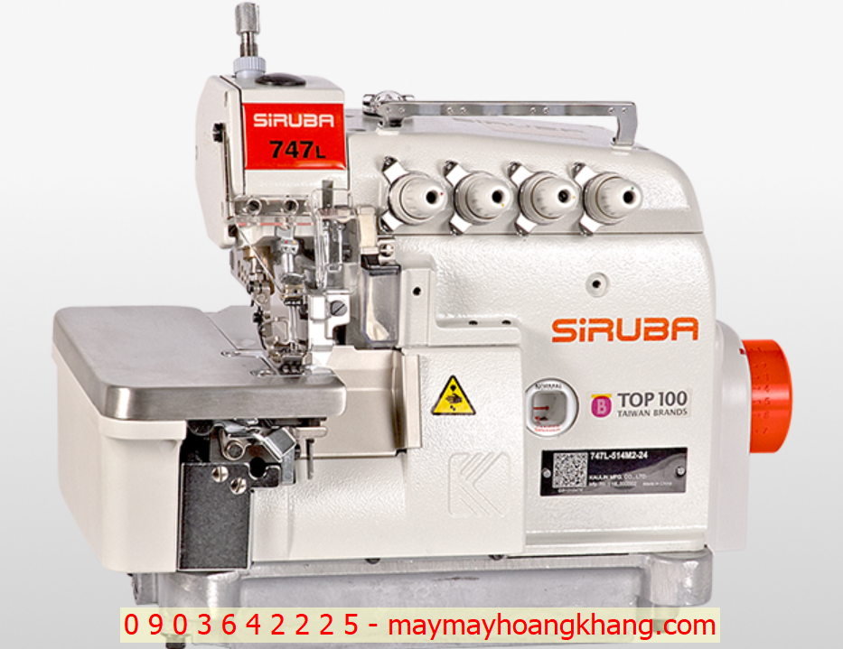 Máy cuốn biên Siruba 737L-504M-2-15 Chính Hãng | Hoàng Khang | 0903642225