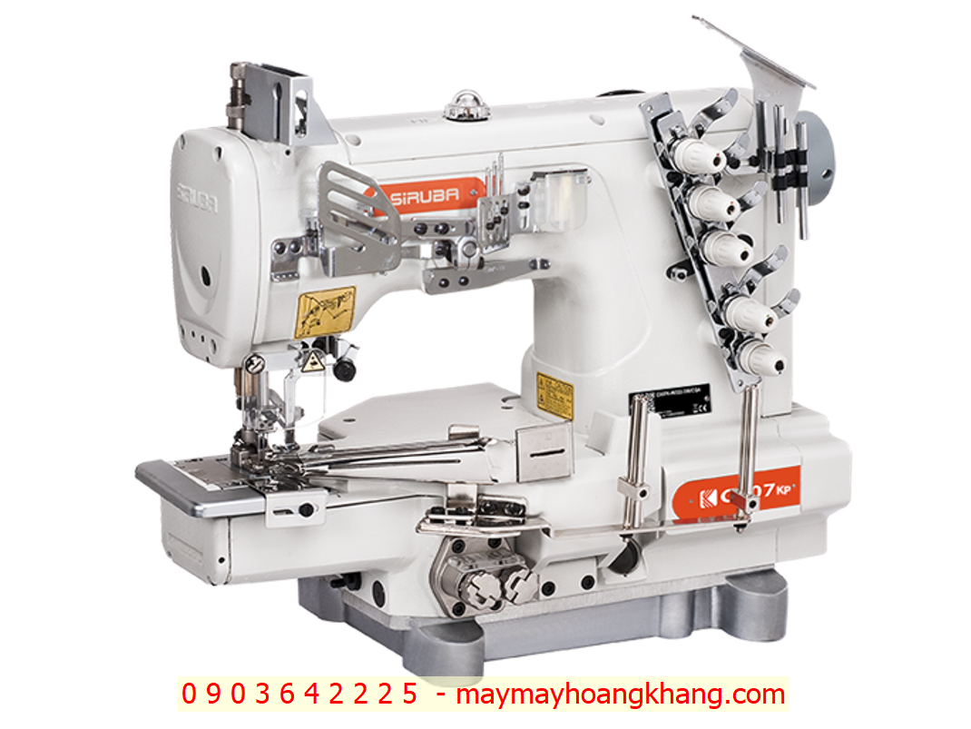 Máy viền đầu túm có cữ viền Siruba C007KP-W222-356/CQ | 0903642225 | maymayhoangkhang.com
